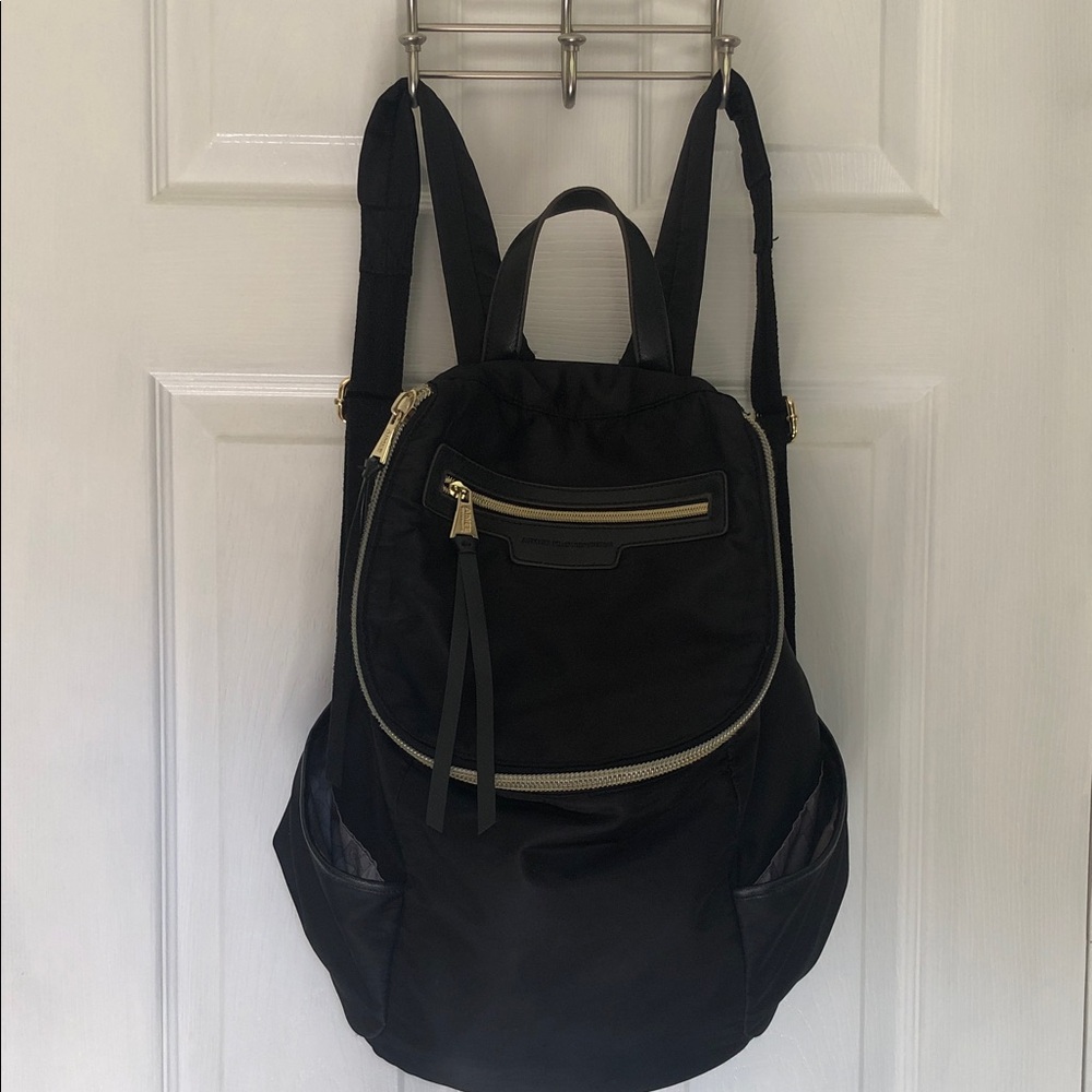 Aimee Kestenberg Sardinia Black Nylon Backpack